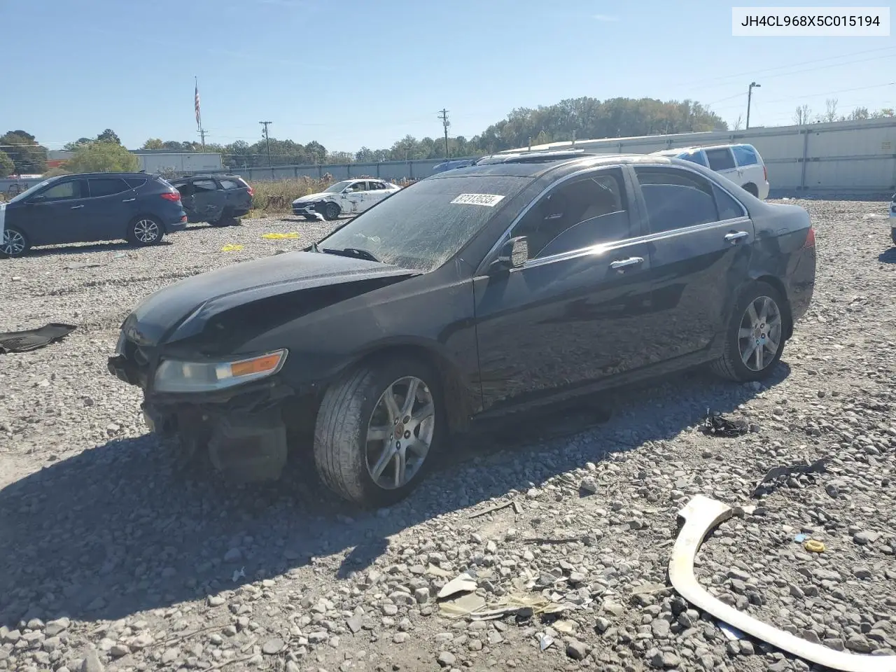 JH4CL968X5C015194 2005 Acura Tsx