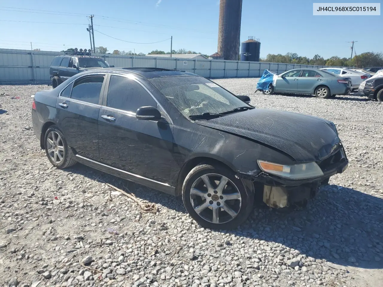 JH4CL968X5C015194 2005 Acura Tsx