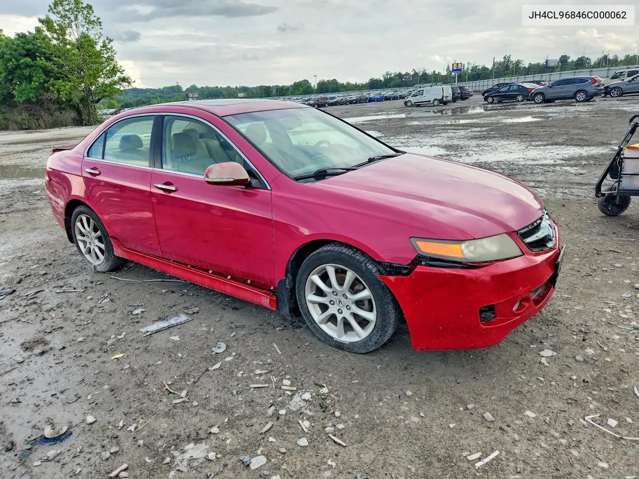 2006 Acura Tsx VIN: JH4CL96846C000062 Lot: 56334326