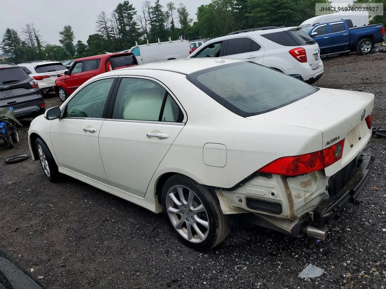 2006 Acura Tsx VIN: JH4CL96976C038927 Lot: 56743316