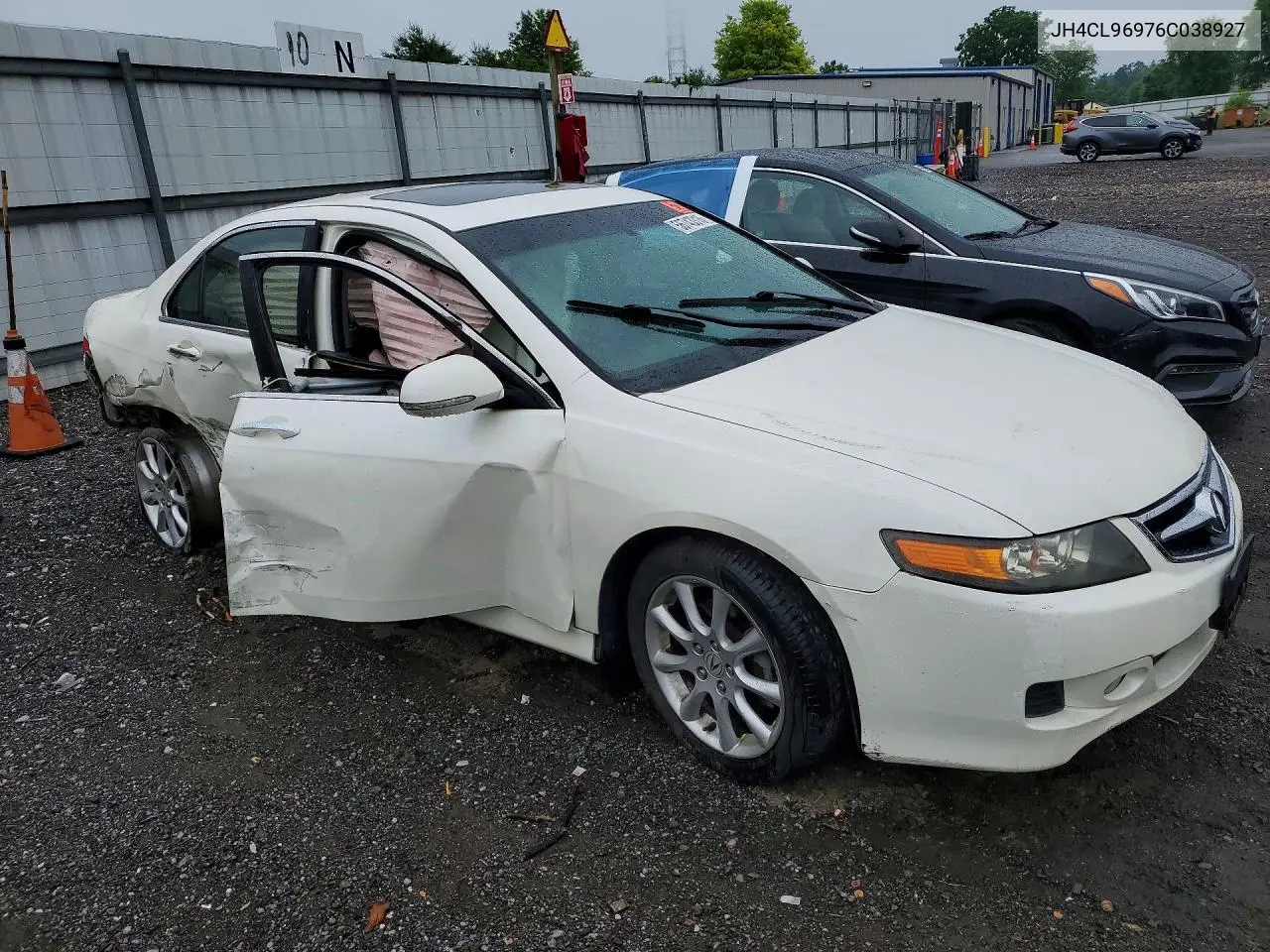 2006 Acura Tsx VIN: JH4CL96976C038927 Lot: 56743316