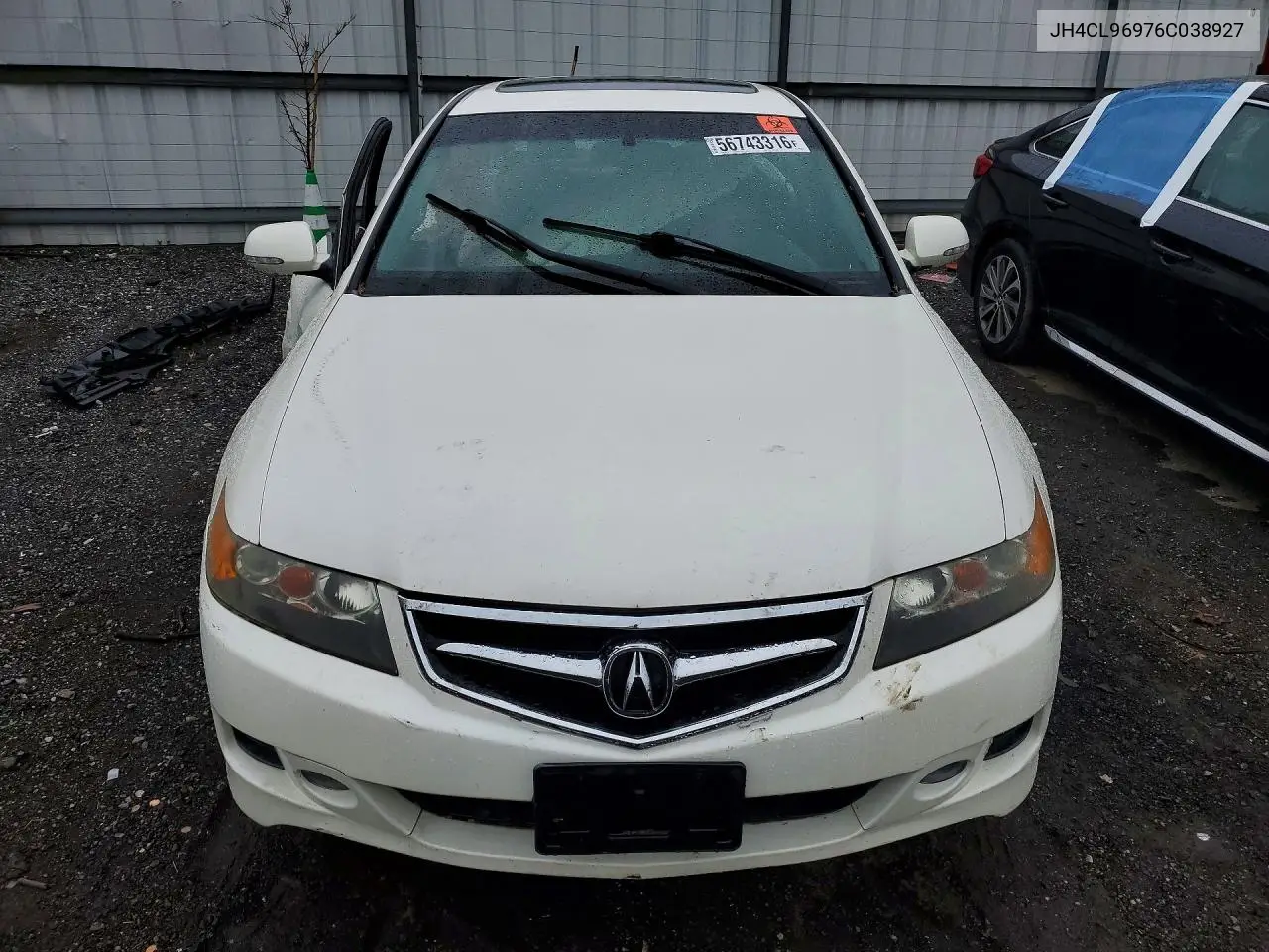 2006 Acura Tsx VIN: JH4CL96976C038927 Lot: 56743316