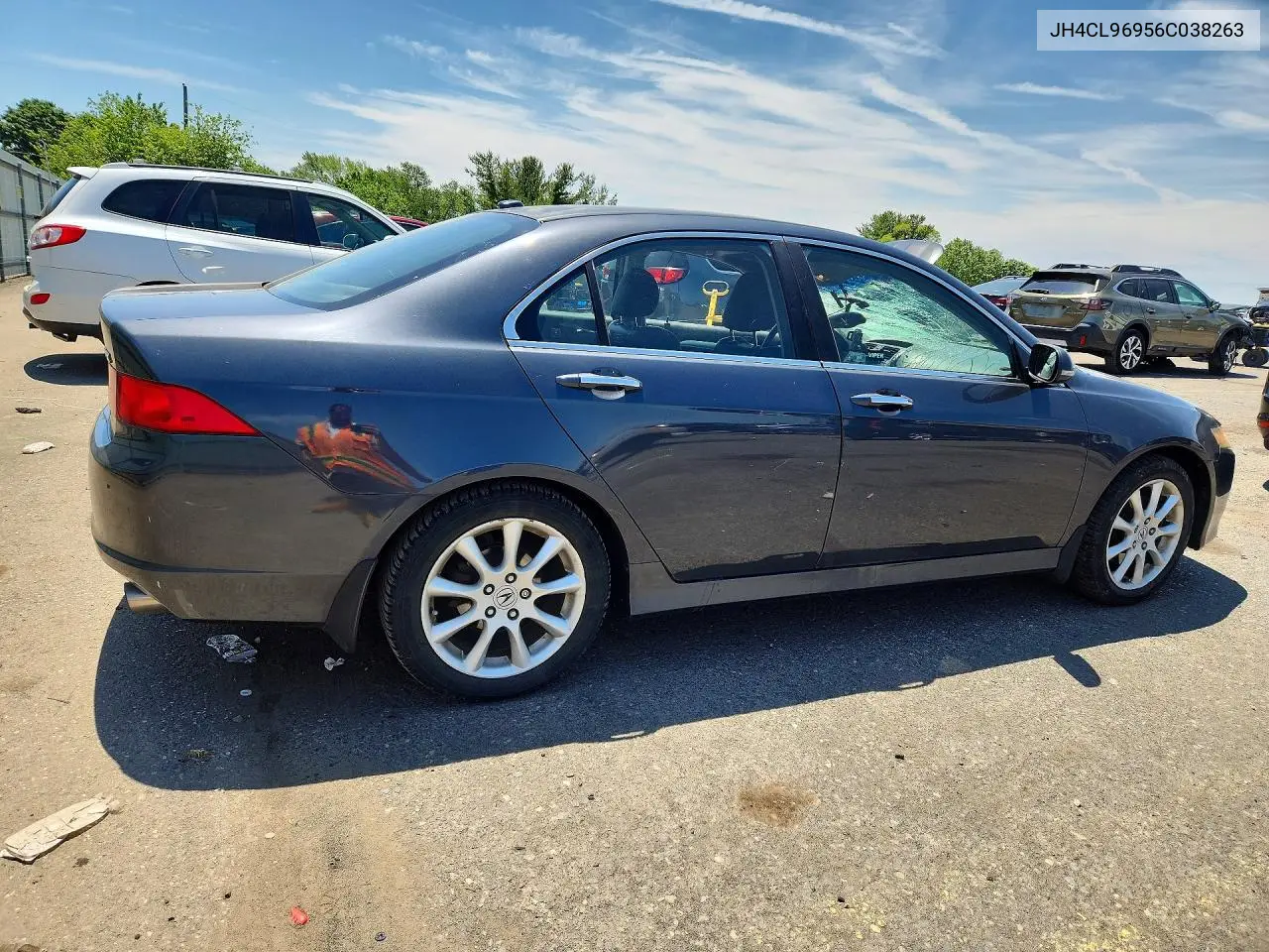 2006 Acura Tsx VIN: JH4CL96956C038263 Lot: 56793726