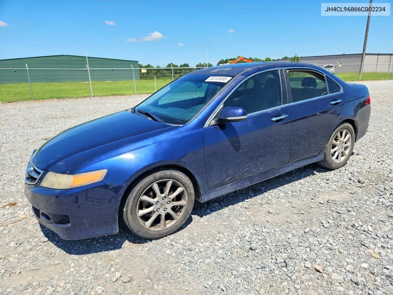 2006 Acura Tsx VIN: JH4CL96866C002234 Lot: 58249486