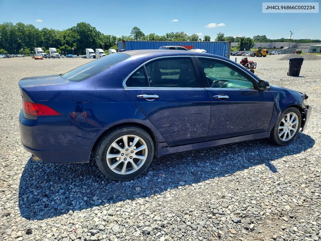 2006 Acura Tsx VIN: JH4CL96866C002234 Lot: 58249486
