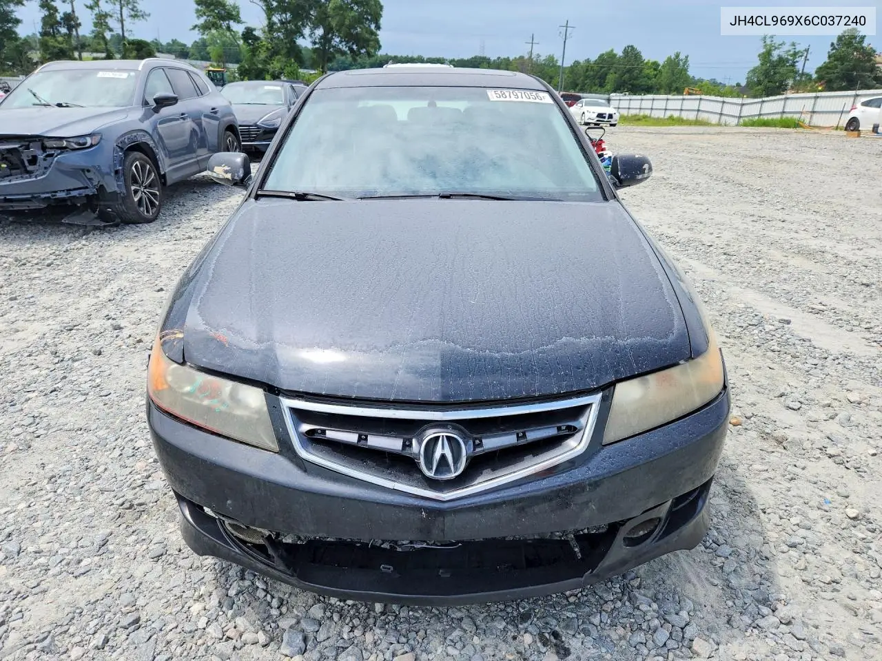 2006 Acura Tsx VIN: JH4CL969X6C037240 Lot: 58797056