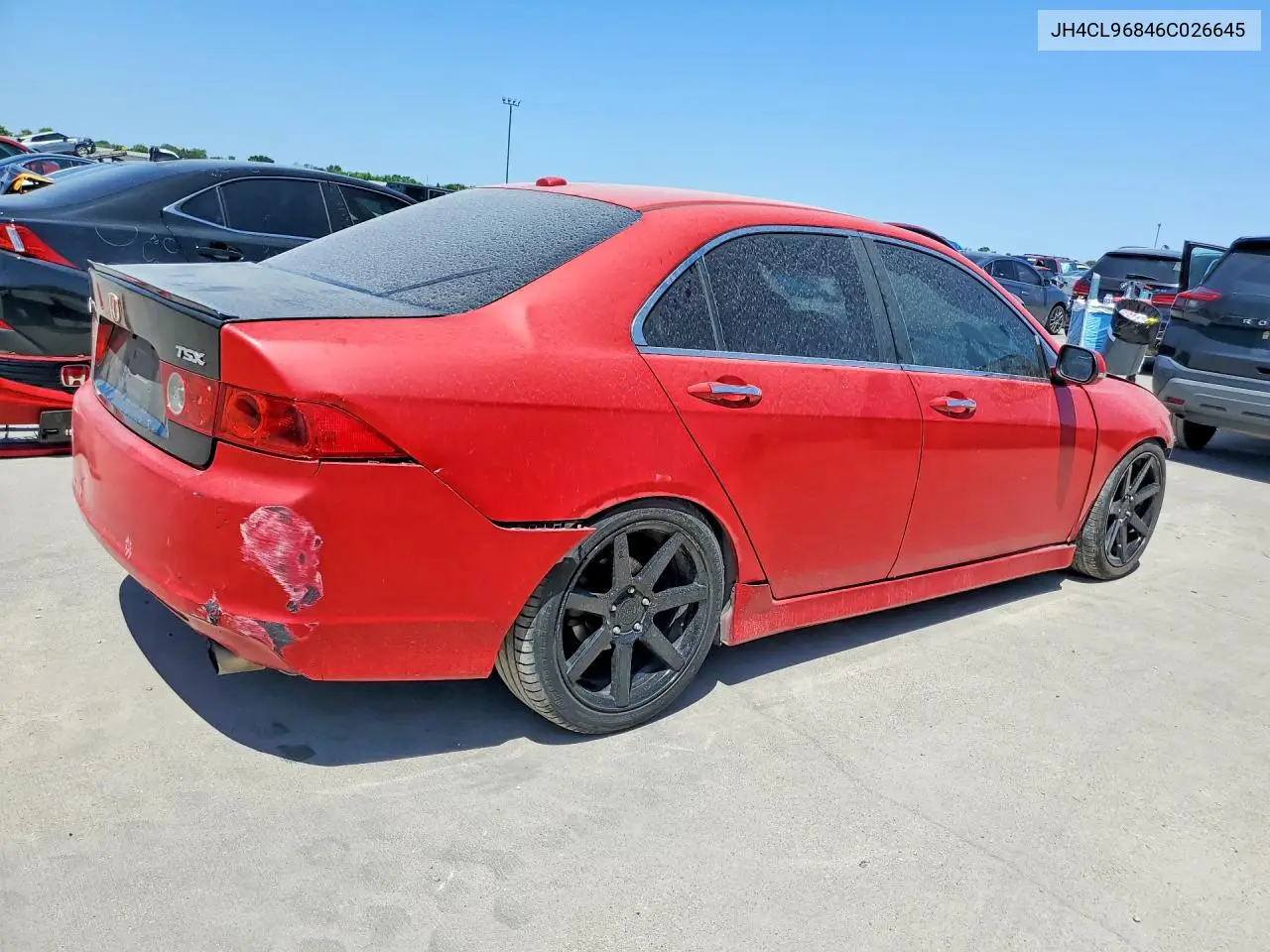 2006 Acura Tsx VIN: JH4CL96846C026645 Lot: 59732736