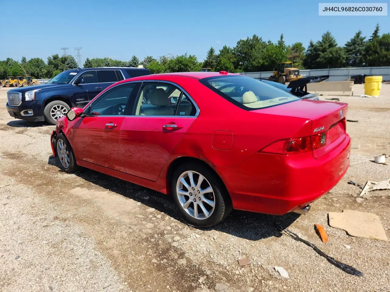 2006 Acura Tsx VIN: JH4CL96826C030760 Lot: 59807836