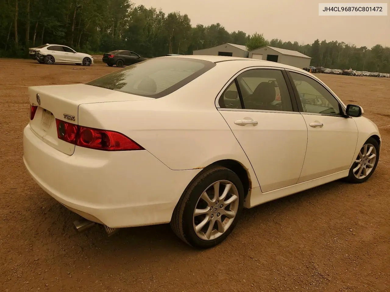 2006 Acura Tsx VIN: JH4CL96876C801472 Lot: 60134586