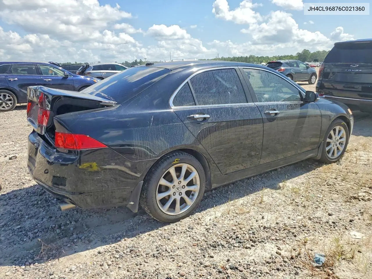 2006 Acura Tsx VIN: JH4CL96876C021360 Lot: 60141526