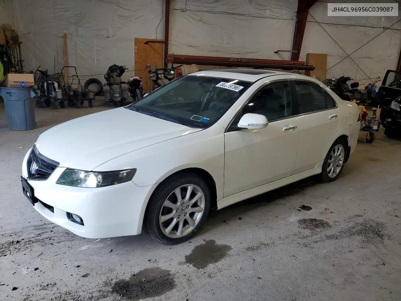 2006 Acura Tsx VIN: JH4CL96956C039087 Lot: 60379796