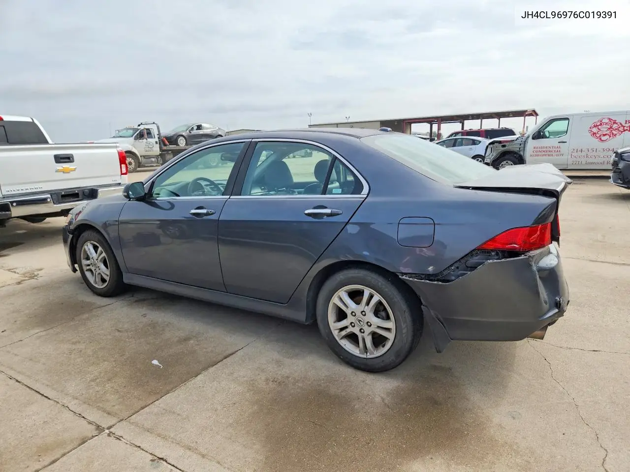 2006 Acura Tsx VIN: JH4CL96976C019391 Lot: 60944786