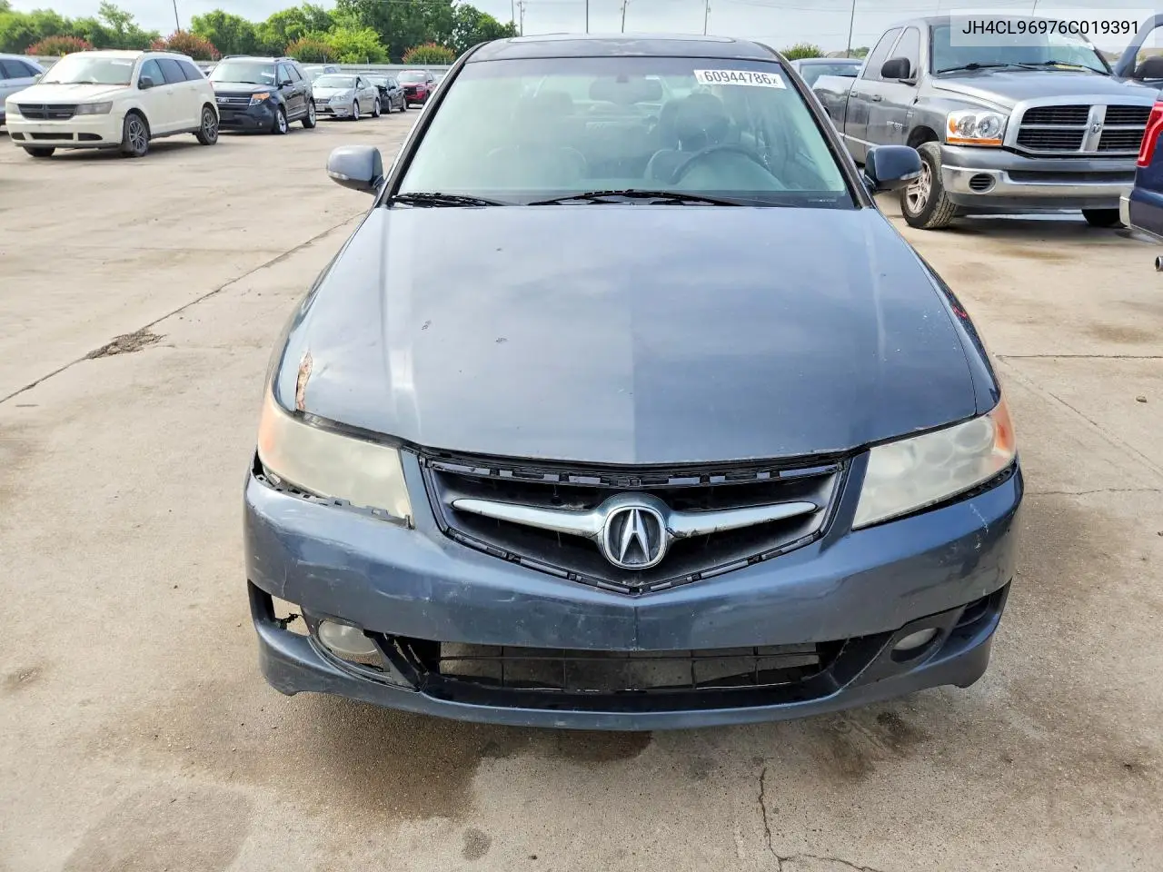 2006 Acura Tsx VIN: JH4CL96976C019391 Lot: 60944786