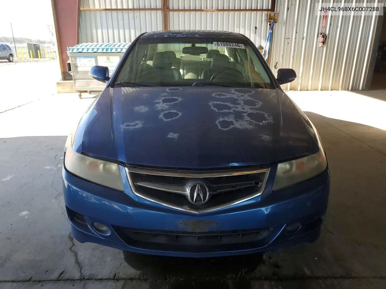 2006 Acura Tsx VIN: JH4CL968X6C007288 Lot: 61088246