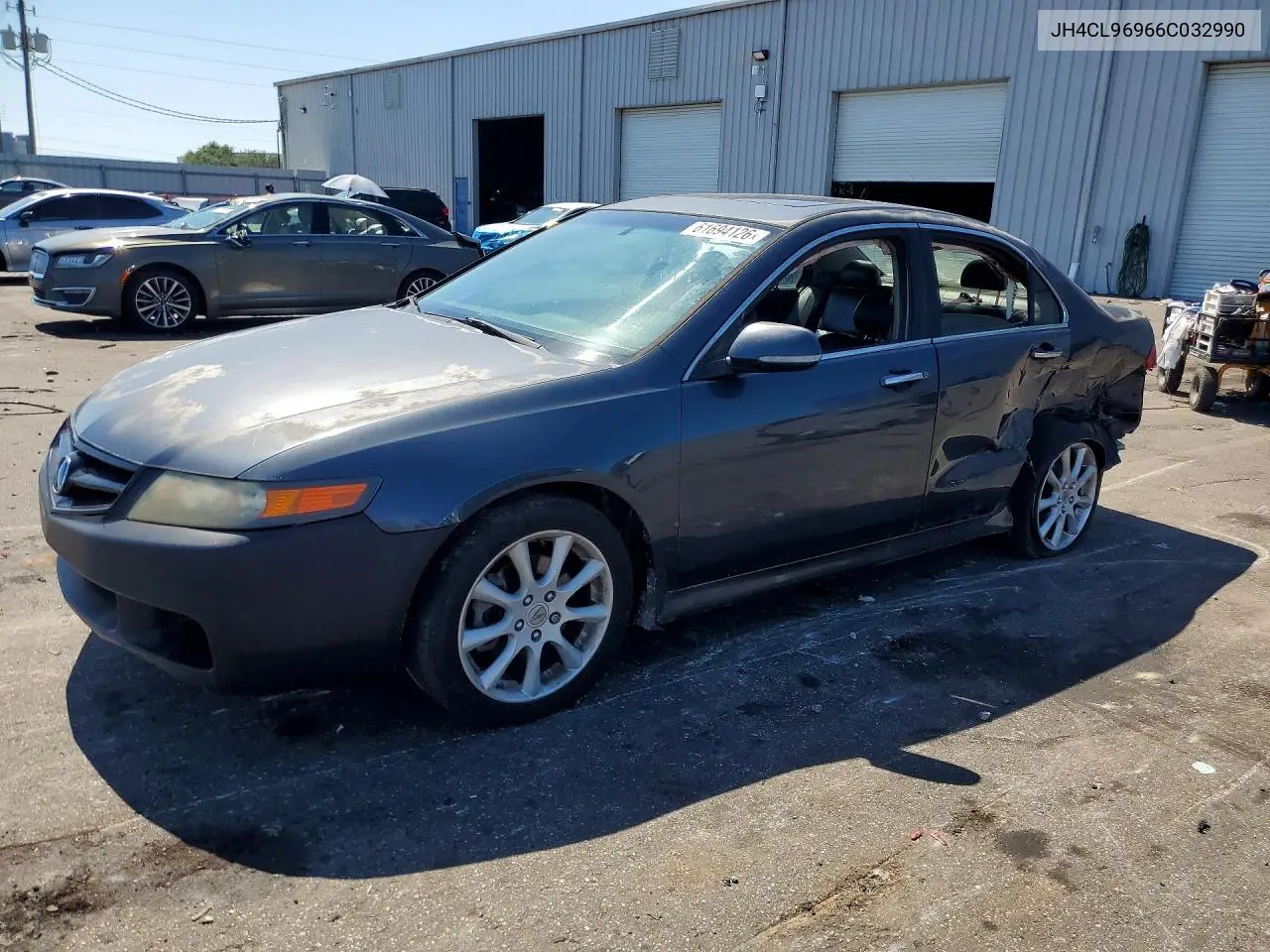 2006 Acura Tsx VIN: JH4CL96966C032990 Lot: 61694126