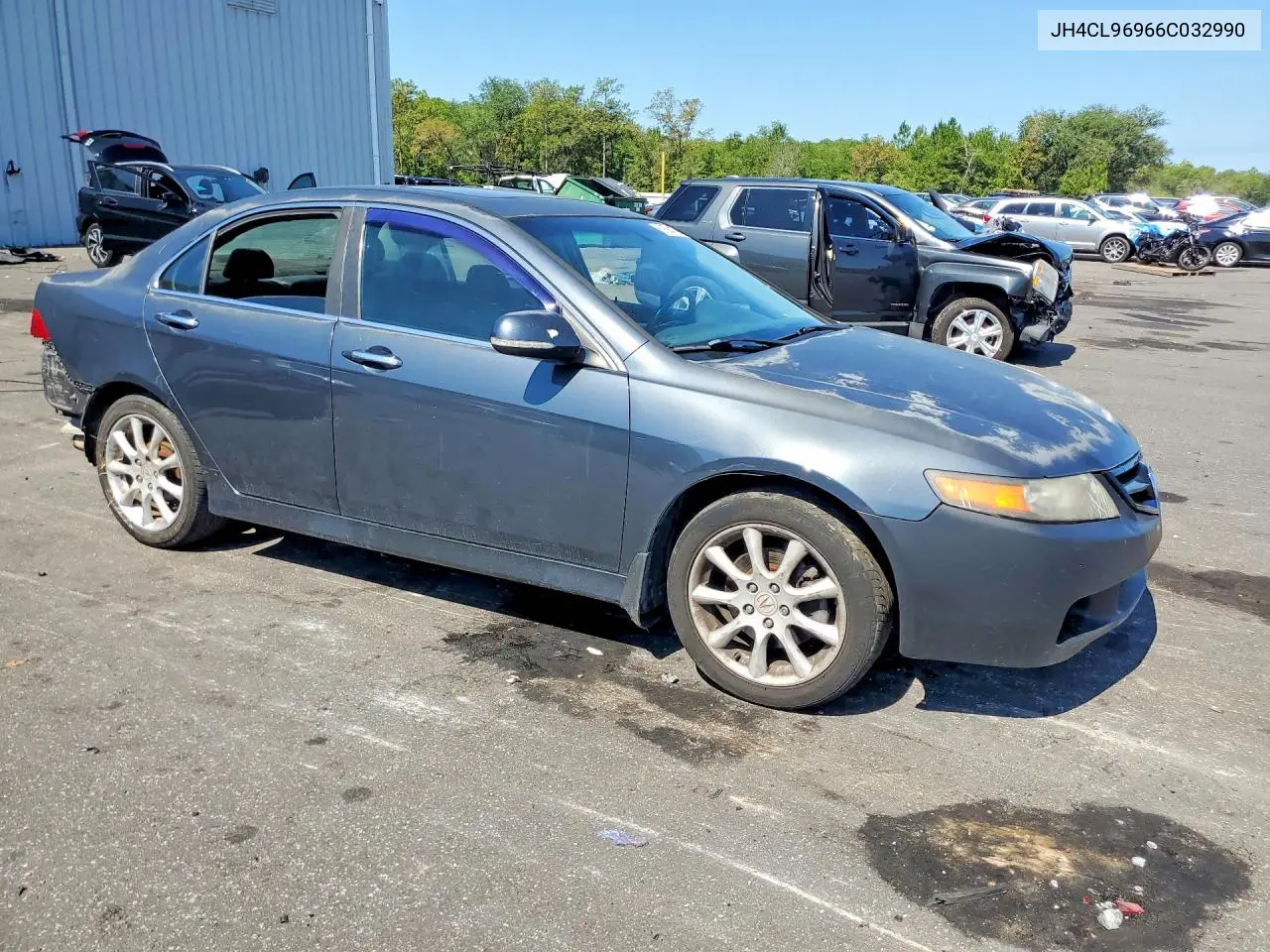 2006 Acura Tsx VIN: JH4CL96966C032990 Lot: 61694126