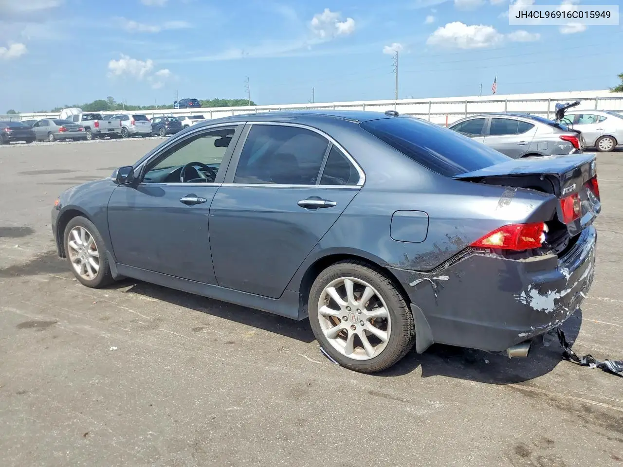 2006 Acura Tsx VIN: JH4CL96916C015949 Lot: 62045066