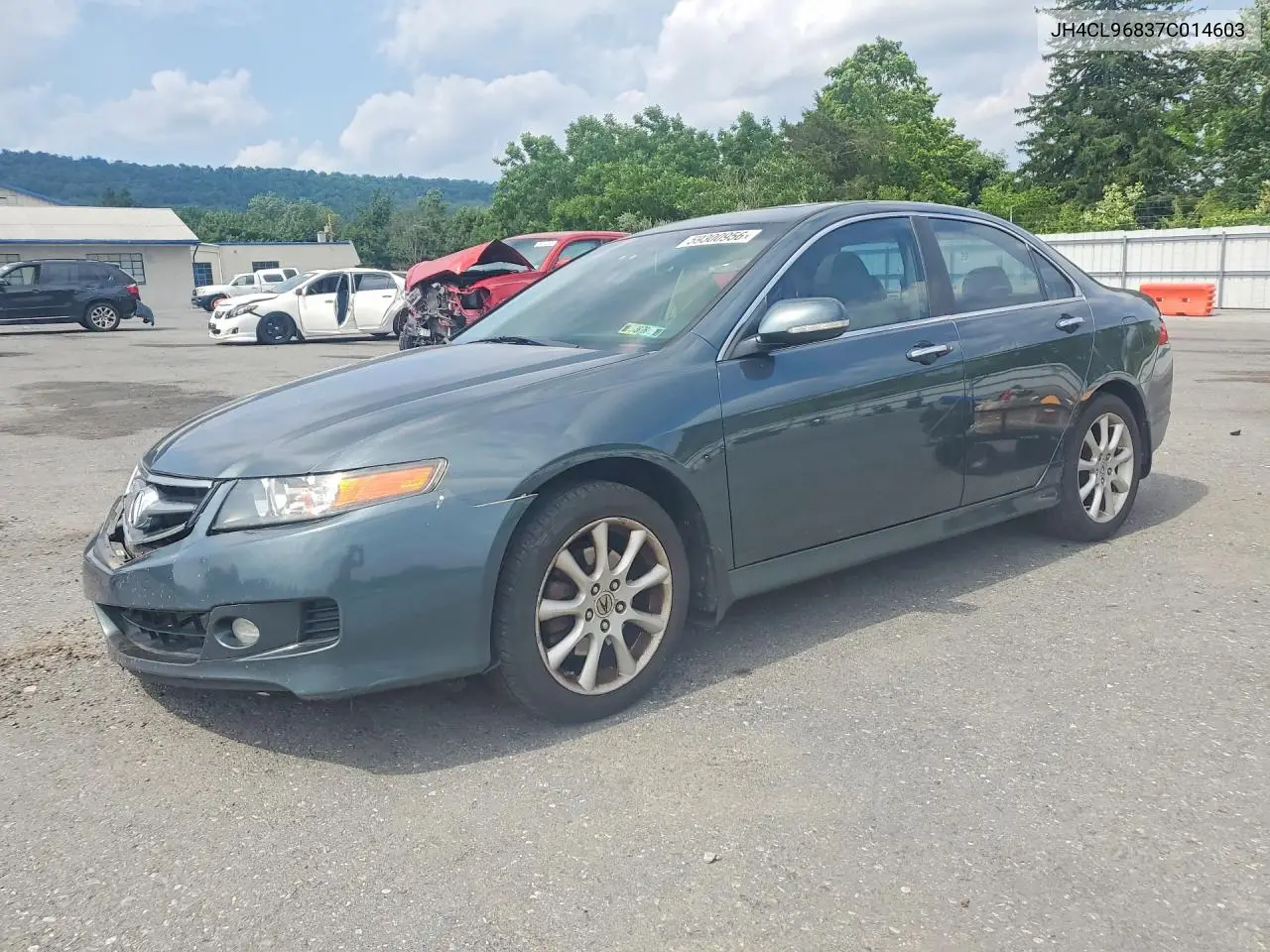 2007 Acura Tsx VIN: JH4CL96837C014603 Lot: 59300956