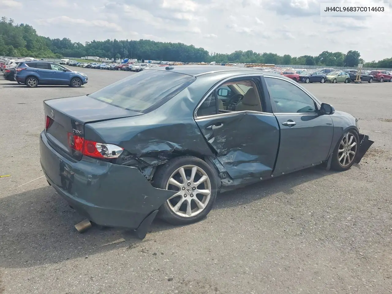 2007 Acura Tsx VIN: JH4CL96837C014603 Lot: 59300956