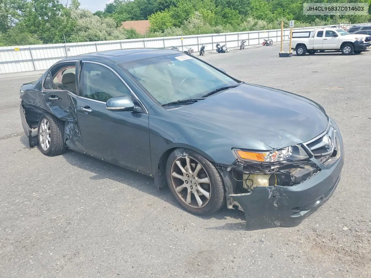 2007 Acura Tsx VIN: JH4CL96837C014603 Lot: 59300956