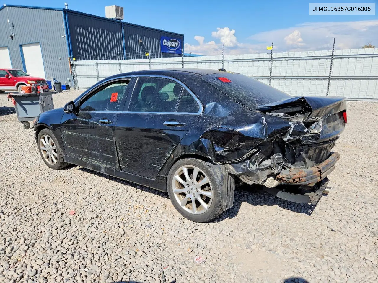 2007 Acura Tsx VIN: JH4CL96857C016305 Lot: 61055716