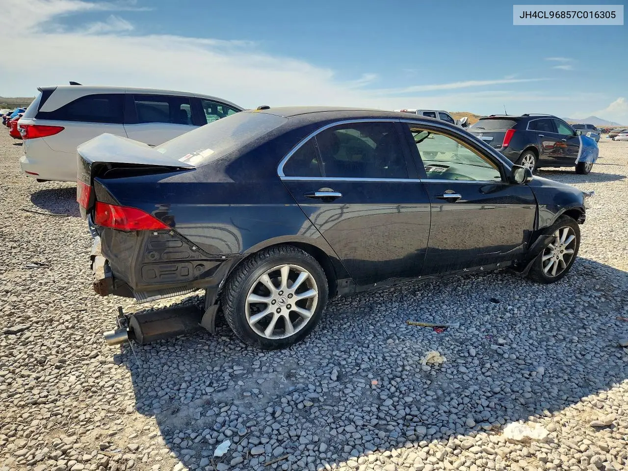 2007 Acura Tsx VIN: JH4CL96857C016305 Lot: 61055716