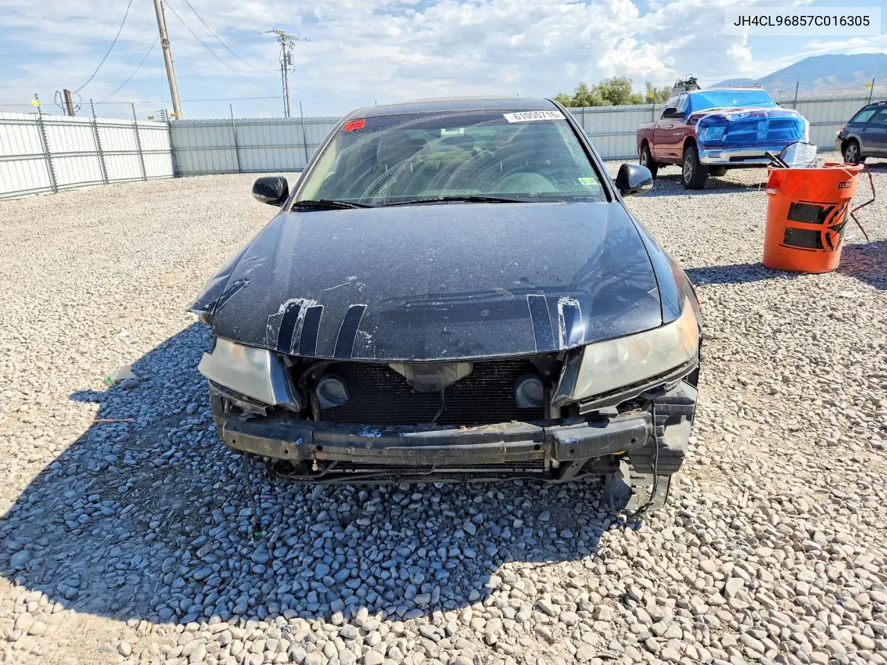 2007 Acura Tsx VIN: JH4CL96857C016305 Lot: 61055716