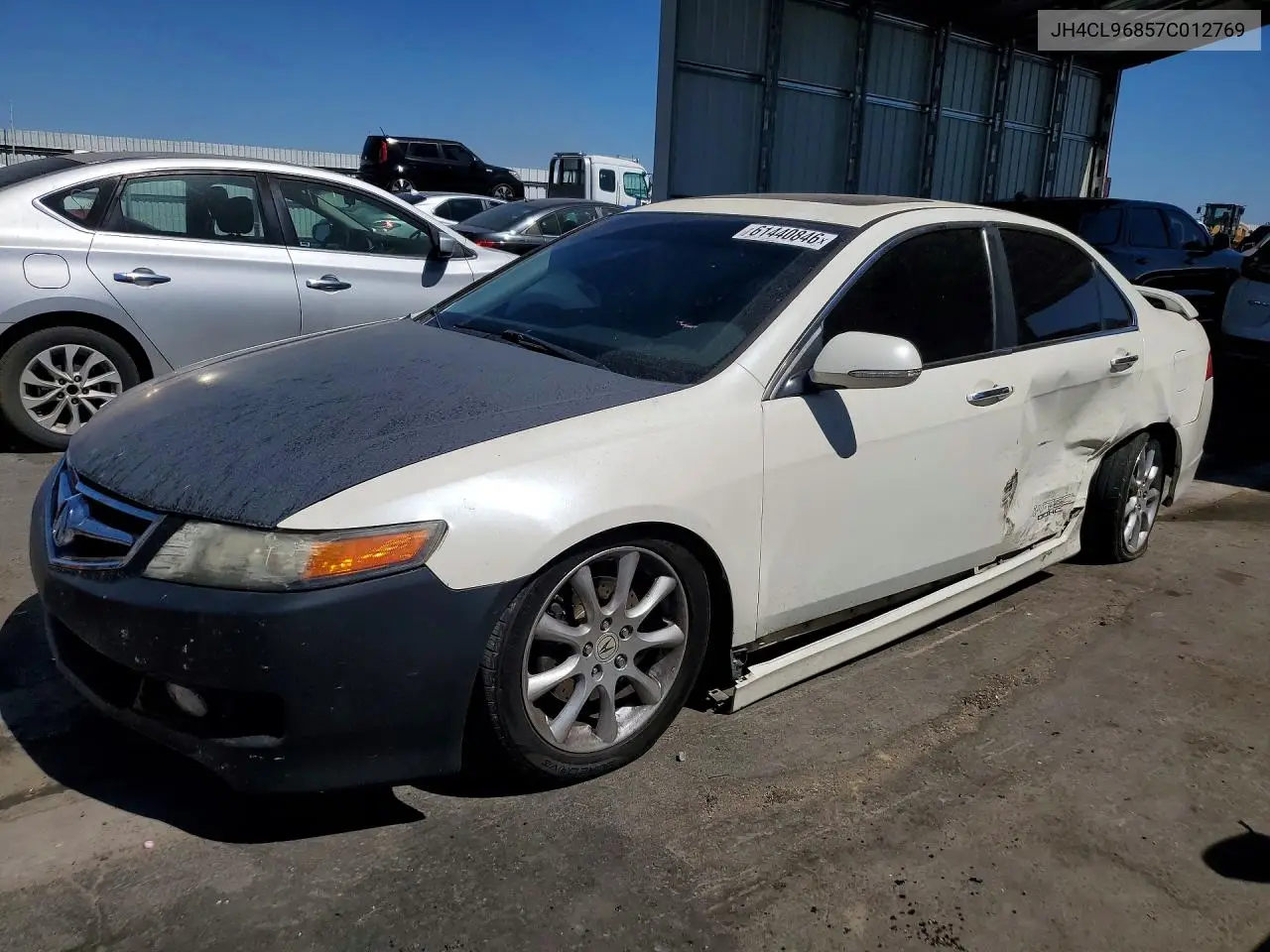 2007 Acura Tsx VIN: JH4CL96857C012769 Lot: 61440846