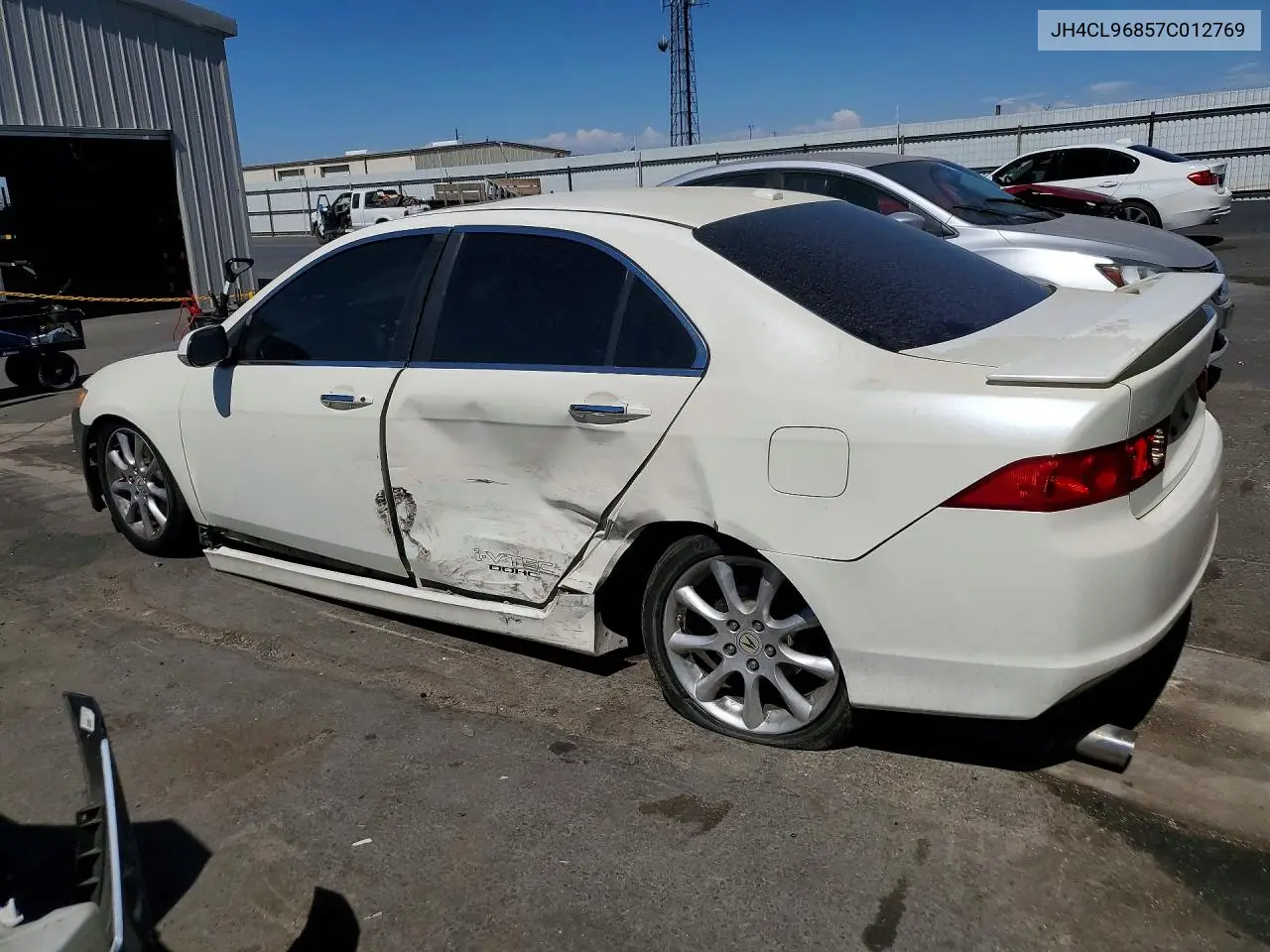2007 Acura Tsx VIN: JH4CL96857C012769 Lot: 61440846