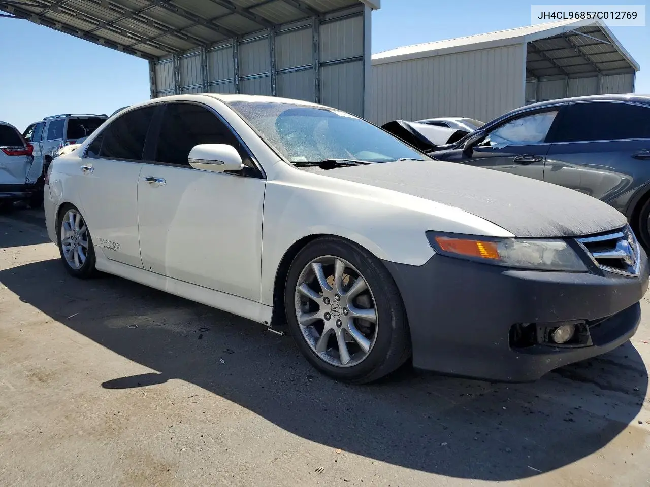 2007 Acura Tsx VIN: JH4CL96857C012769 Lot: 61440846