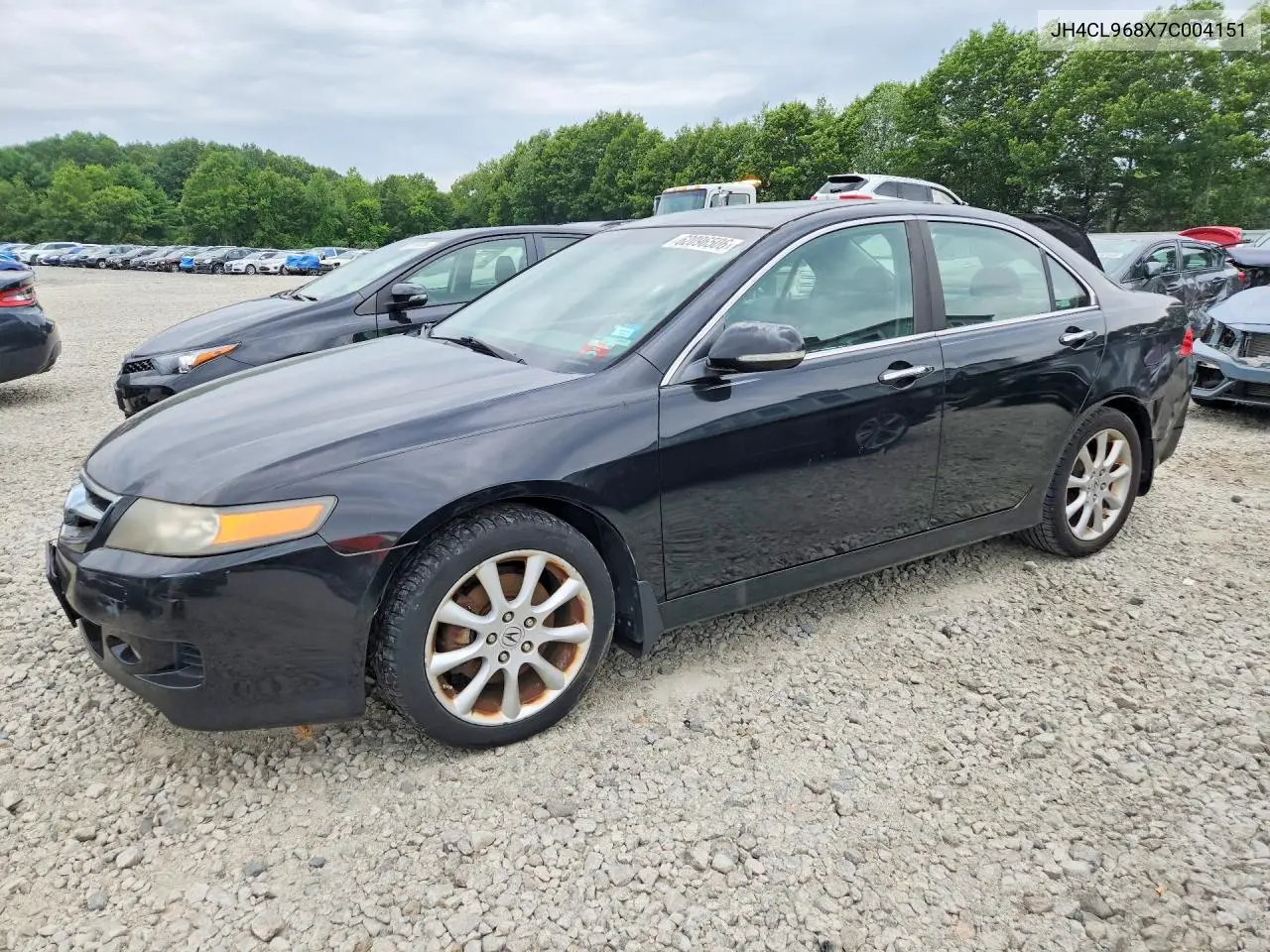2007 Acura Tsx VIN: JH4CL968X7C004151 Lot: 62096506