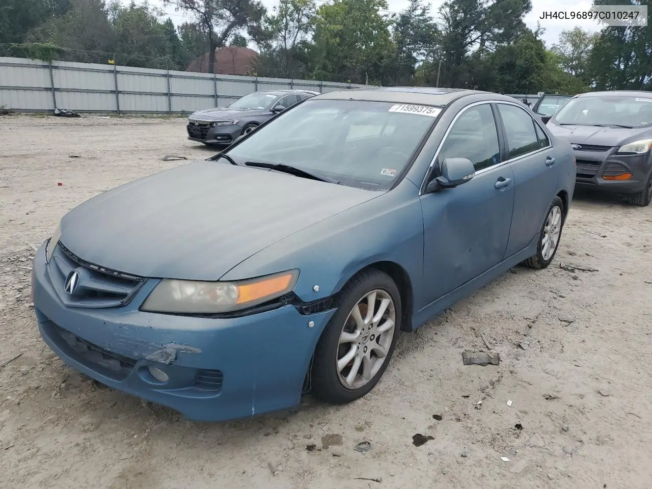 JH4CL96897C010247 2007 Acura Tsx