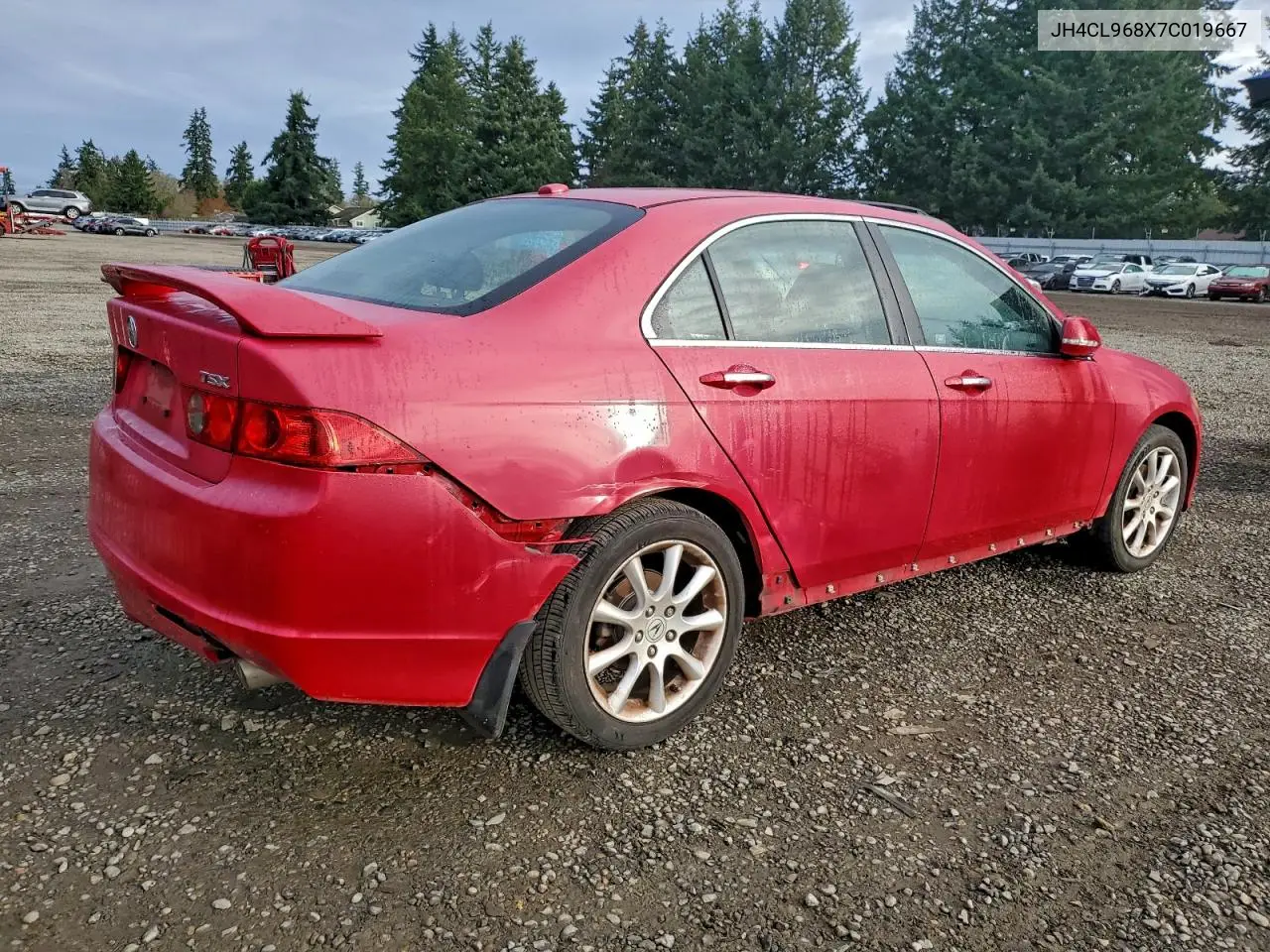 JH4CL968X7C019667 2007 Acura Tsx