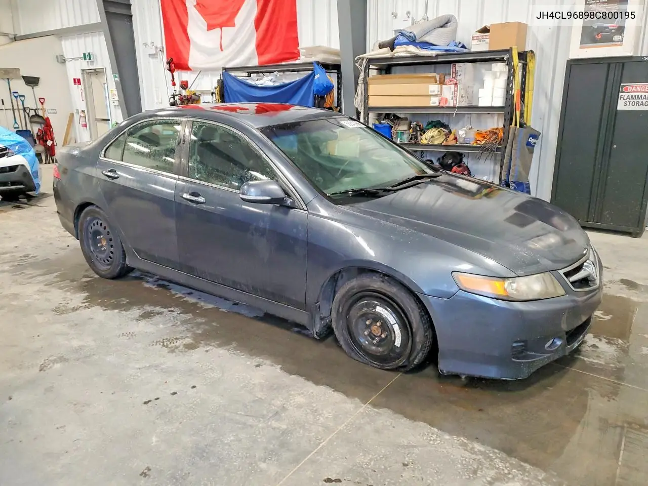 2008 Acura Tsx VIN: JH4CL96898C800195 Lot: 56340956
