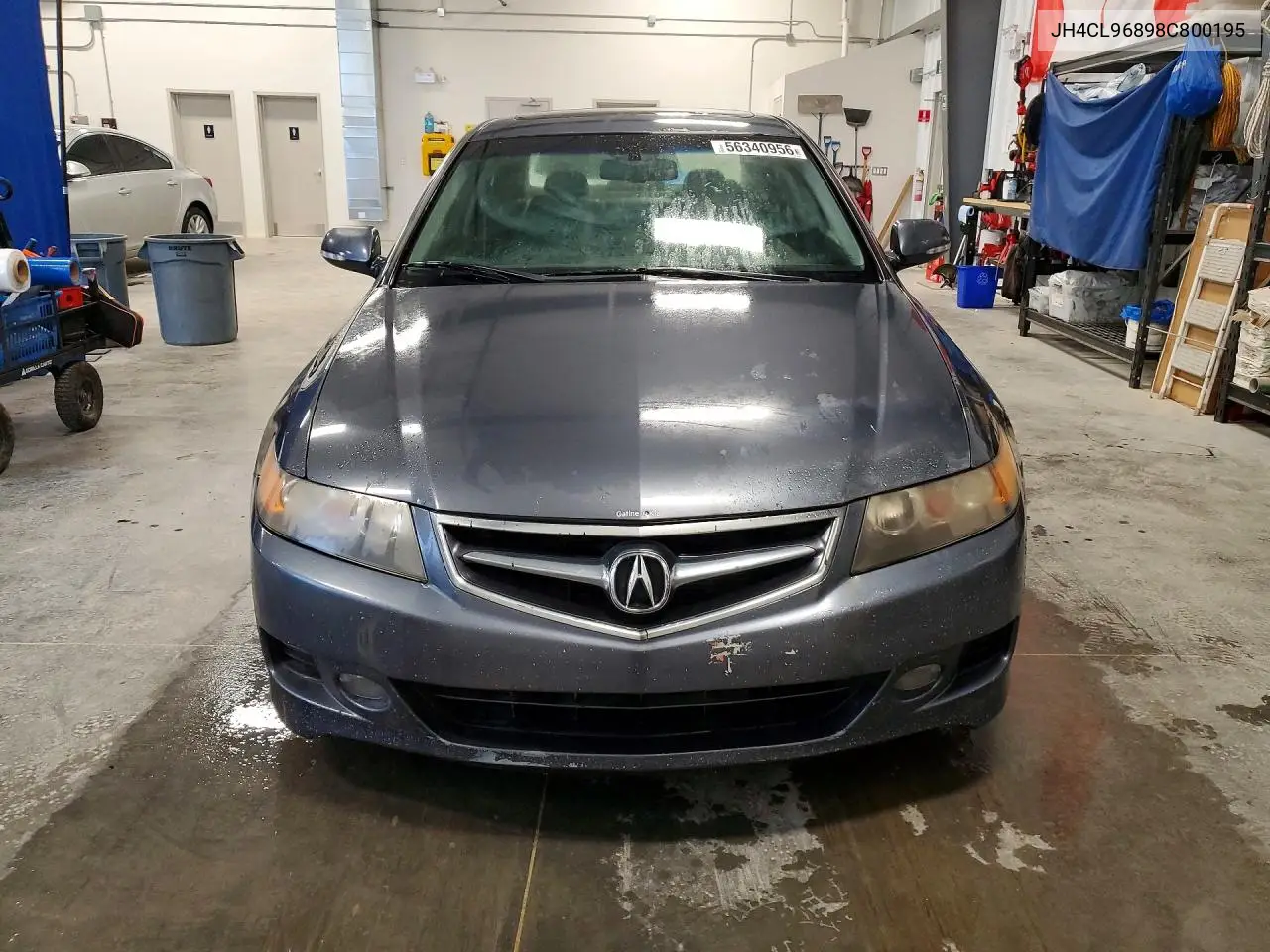 2008 Acura Tsx VIN: JH4CL96898C800195 Lot: 56340956