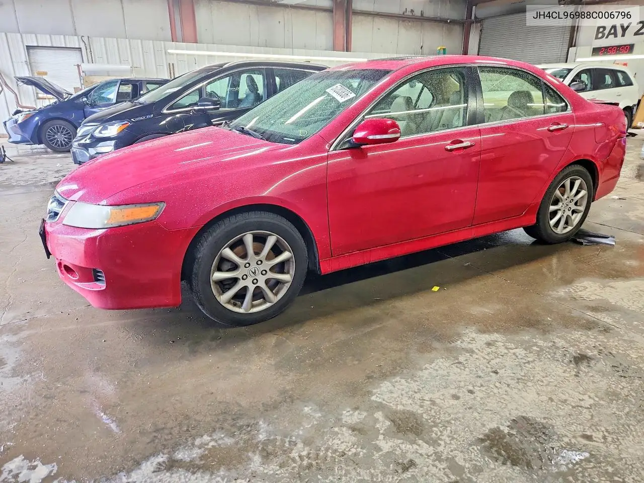 2008 Acura Tsx VIN: JH4CL96988C006796 Lot: 57203836