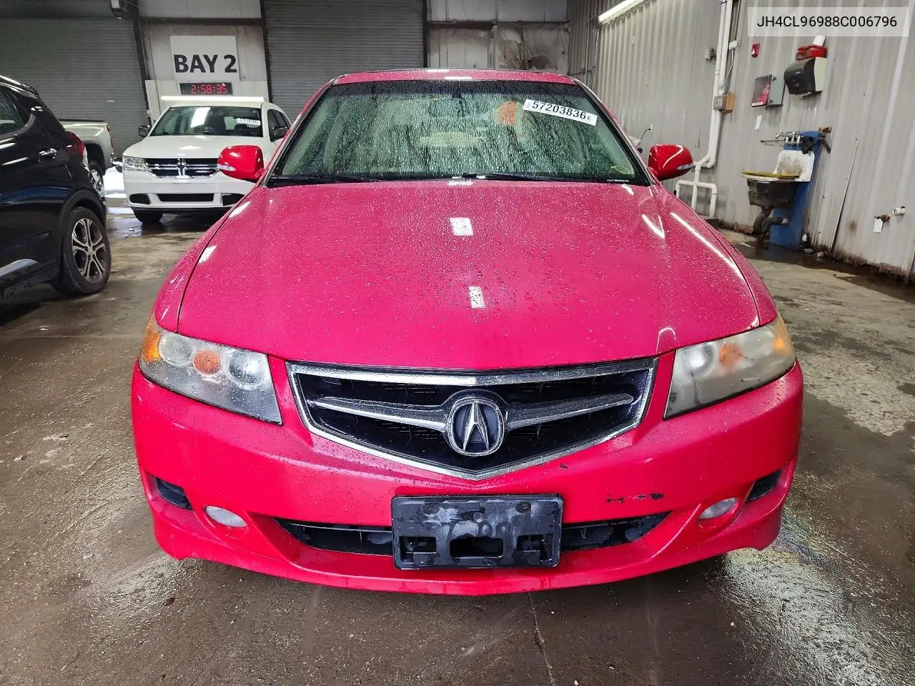 2008 Acura Tsx VIN: JH4CL96988C006796 Lot: 57203836