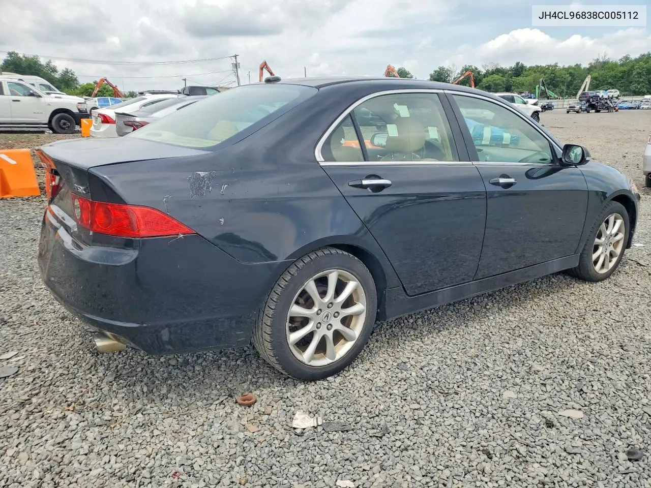 2008 Acura Tsx VIN: JH4CL96838C005112 Lot: 58874816