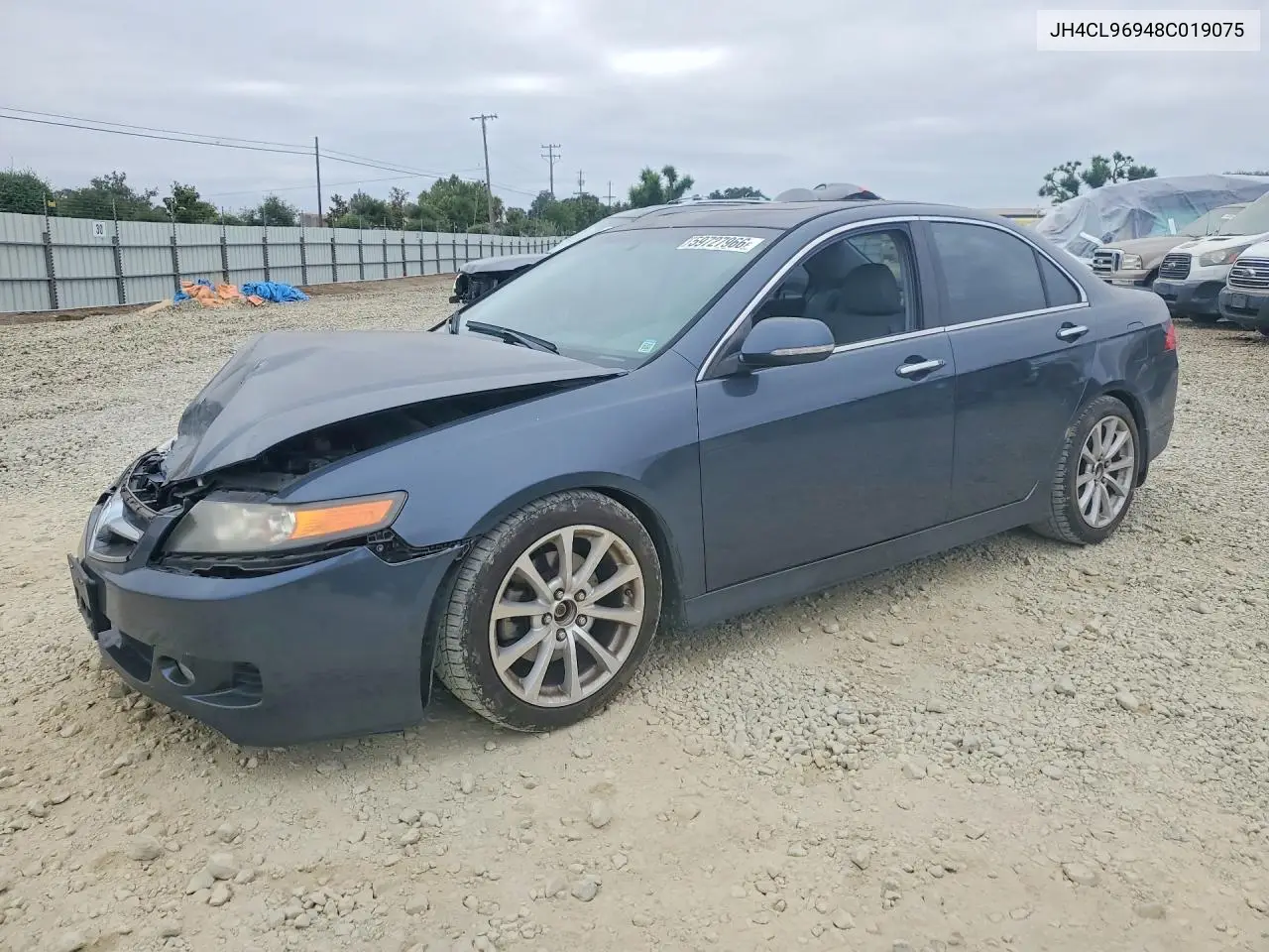 2008 Acura Tsx VIN: JH4CL96948C019075 Lot: 59727966