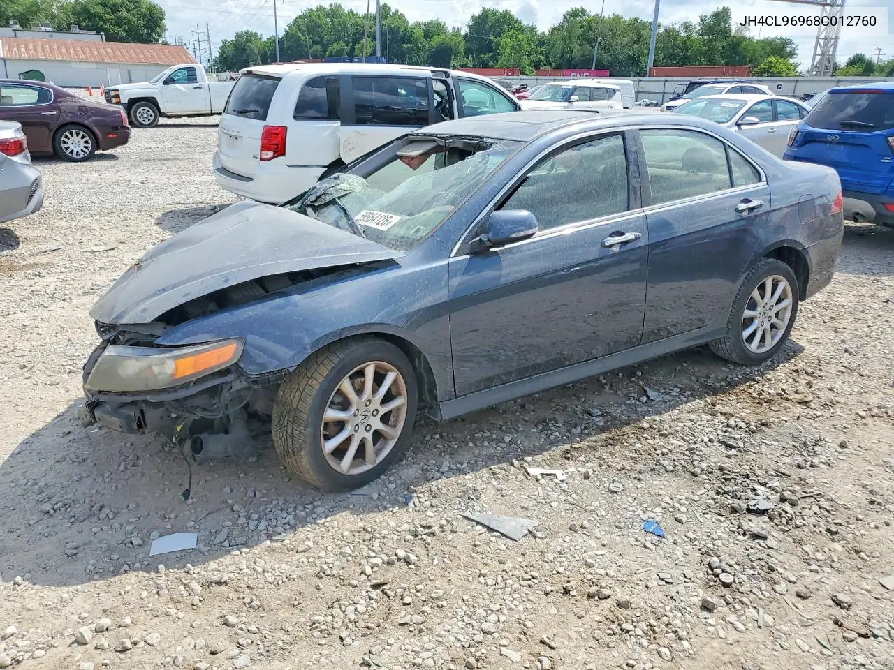 2008 Acura Tsx VIN: JH4CL96968C012760 Lot: 59954126
