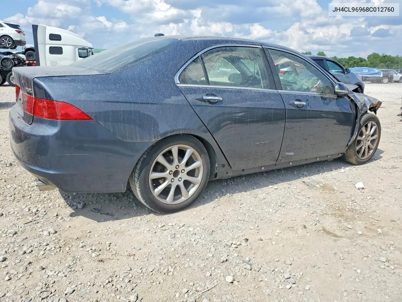 2008 Acura Tsx VIN: JH4CL96968C012760 Lot: 59954126