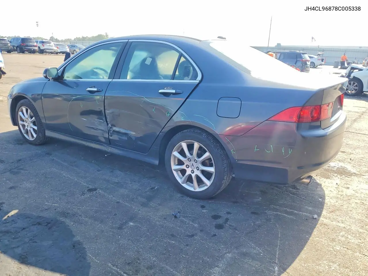 2008 Acura Tsx VIN: JH4CL96878C005338 Lot: 60166826