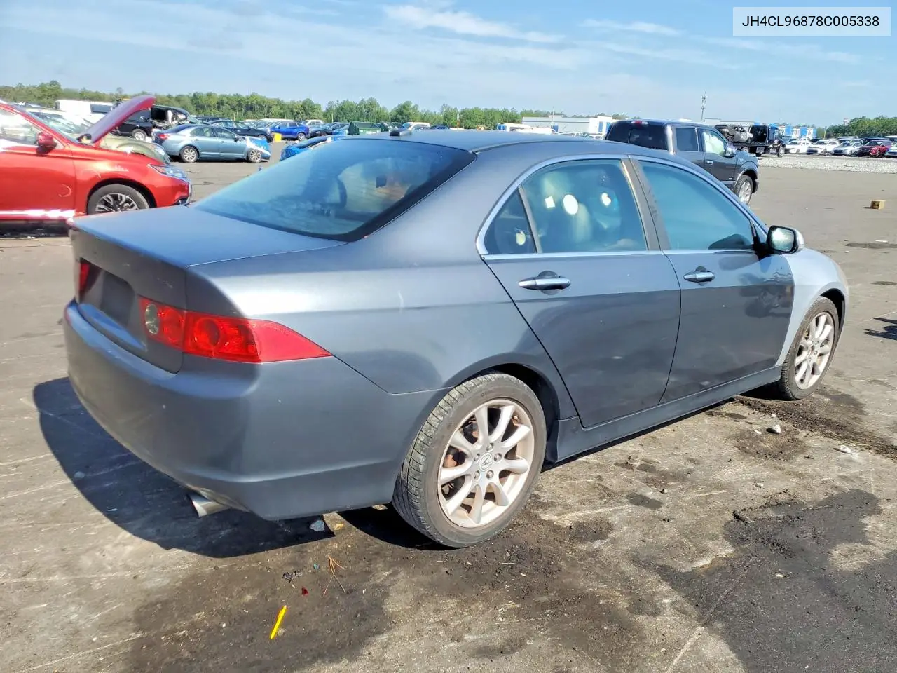 2008 Acura Tsx VIN: JH4CL96878C005338 Lot: 60166826