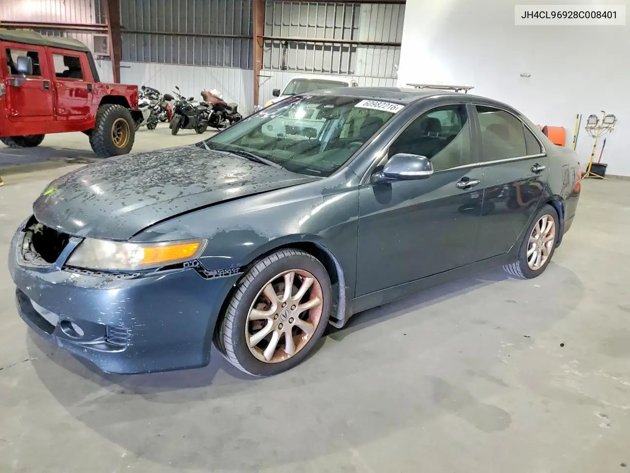 2008 Acura Tsx VIN: JH4CL96928C008401 Lot: 60982216