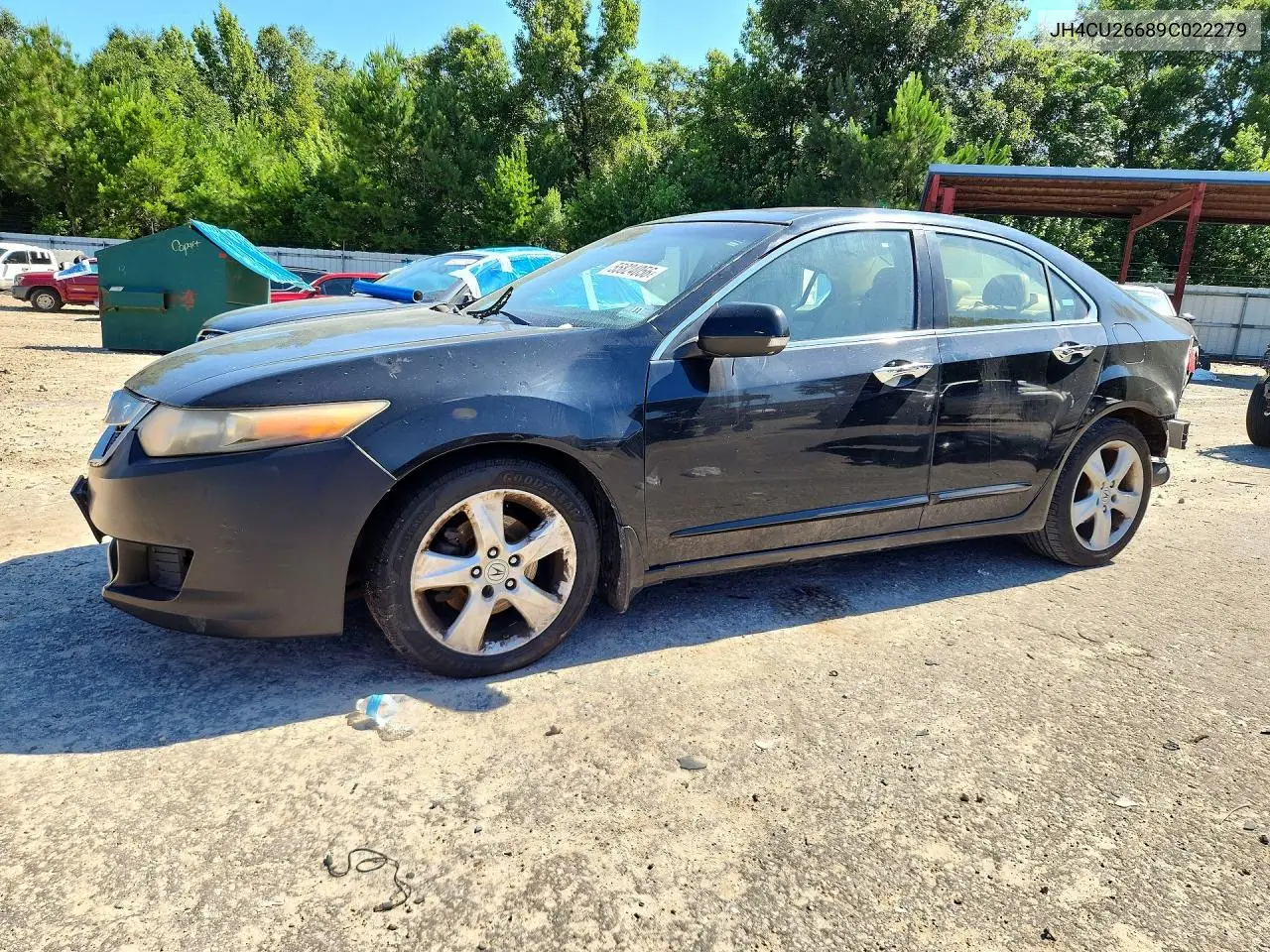 2009 Acura Tsx VIN: JH4CU26689C022279 Lot: 55824056