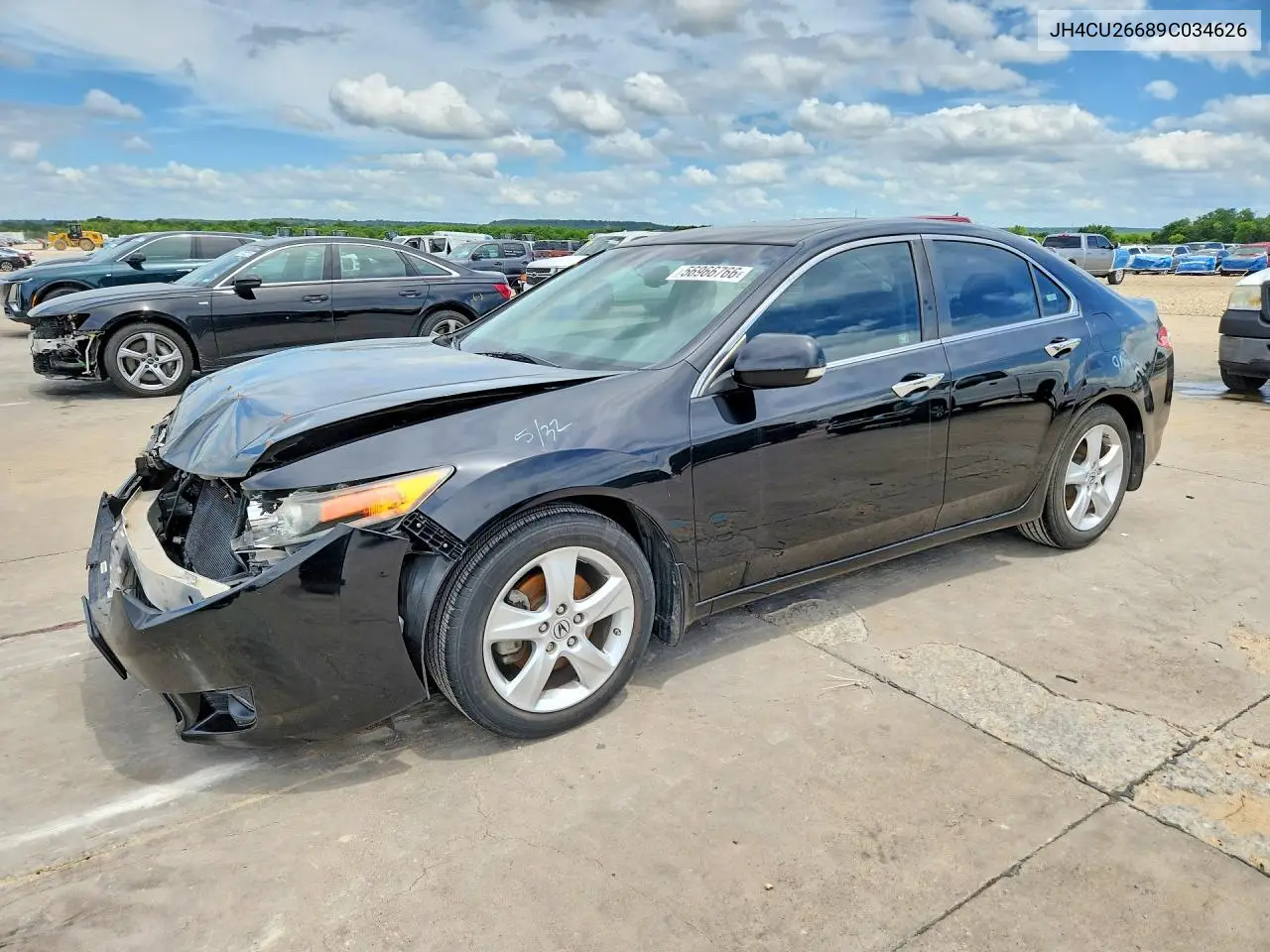 2009 Acura Tsx VIN: JH4CU26689C034626 Lot: 56966766
