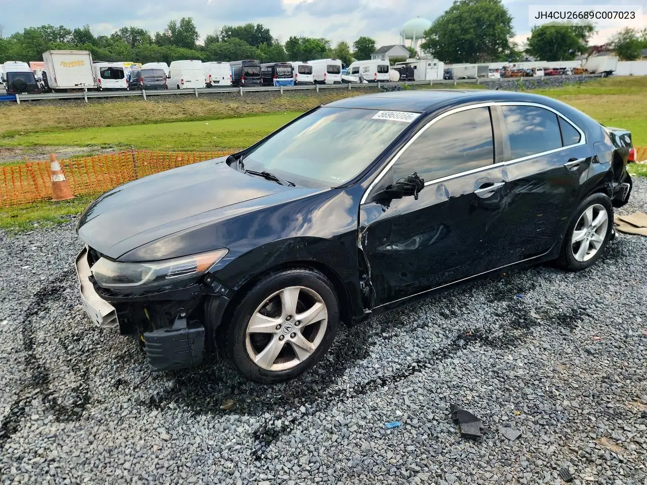2009 Acura Tsx VIN: JH4CU26689C007023 Lot: 56968066