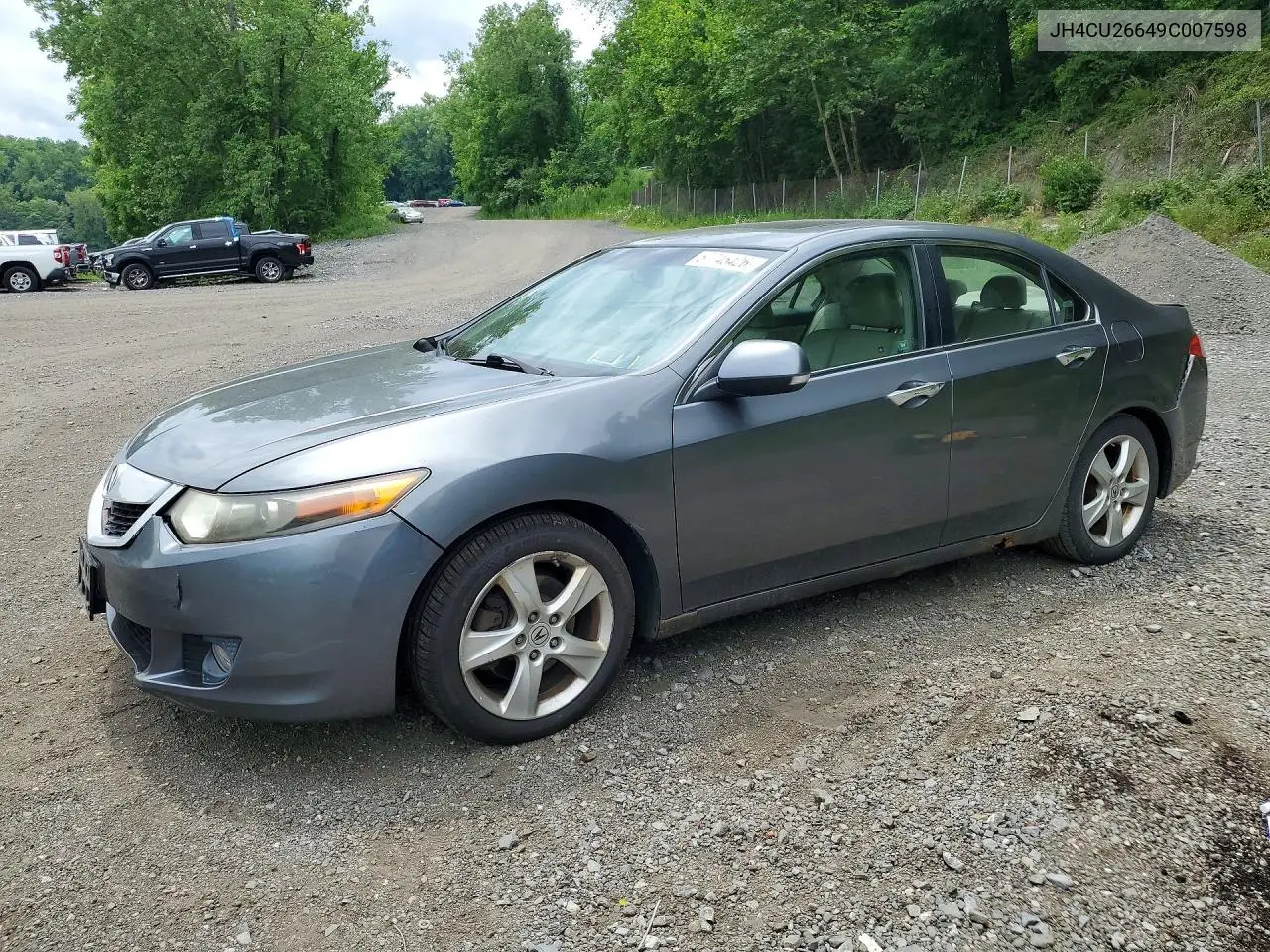 2009 Acura Tsx VIN: JH4CU26649C007598 Lot: 57745426