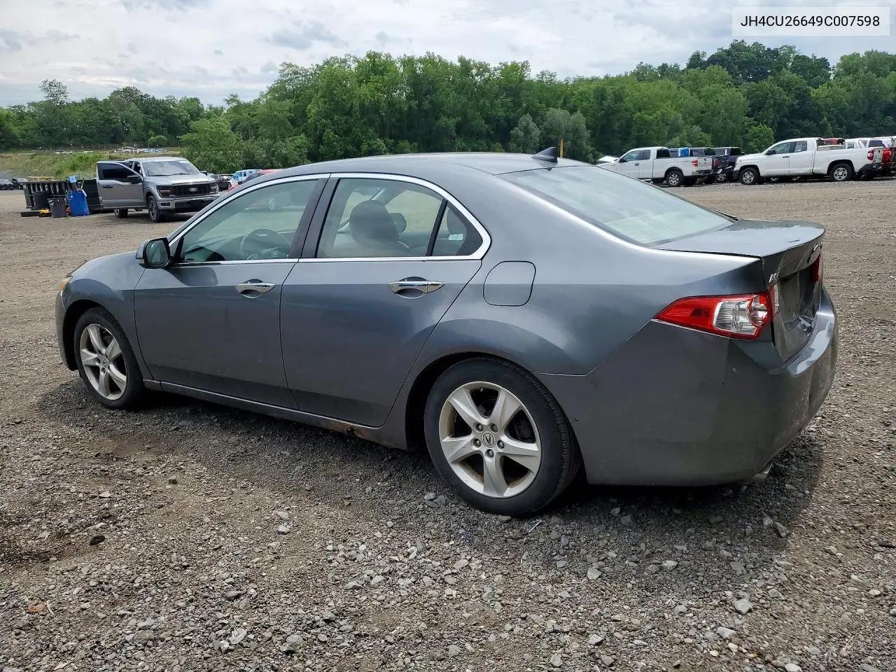 2009 Acura Tsx VIN: JH4CU26649C007598 Lot: 57745426
