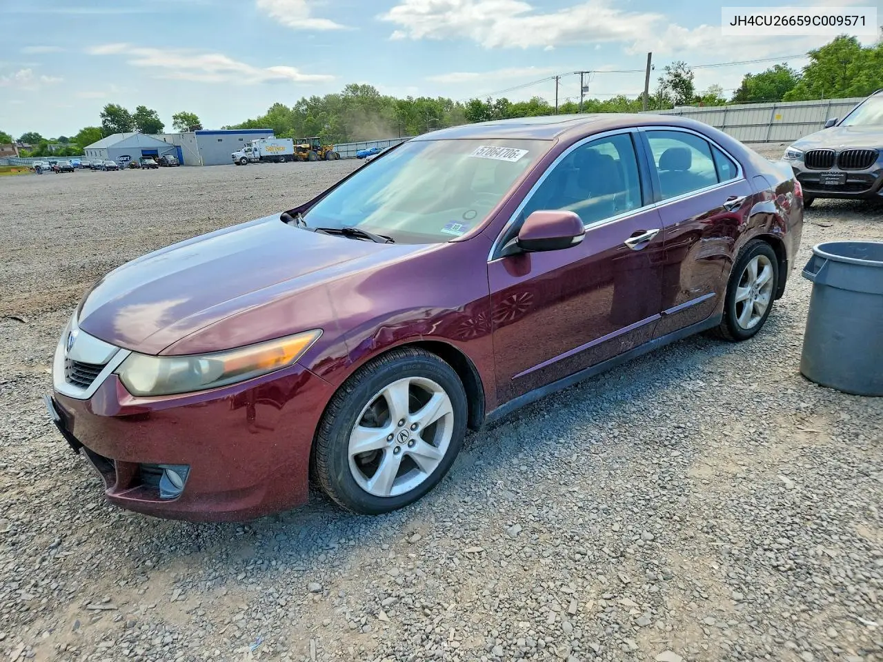 2009 Acura Tsx VIN: JH4CU26659C009571 Lot: 57864706